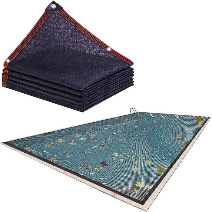 Filet Protection Piscine Anti-feuilles - Bâche Filet Pour Piscines Enterrées Et Hors-sol
