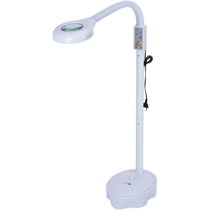 Lampe Loupe Sur Pied, Lampe Avec 3 X Loupe Lampe Loupe Esthétique Led