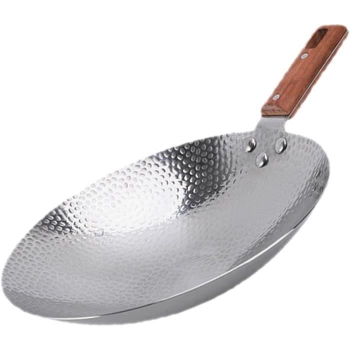 Poêle Wok I Diamètre - 28 Cm I Woks Et Poêles À Frire Bono I Poêle Wok En Aluminium I