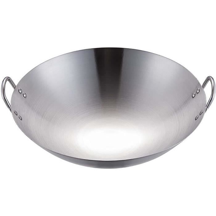Poêle à frire wok en fer