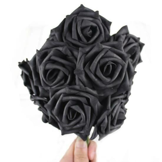 Fleur Artificielle Noire