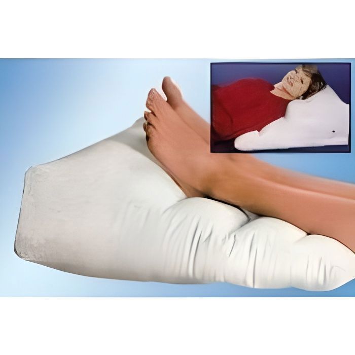 LuxoCare Coussin Veineux Gonflable Et Masque De Sommeil - Coussin Cale