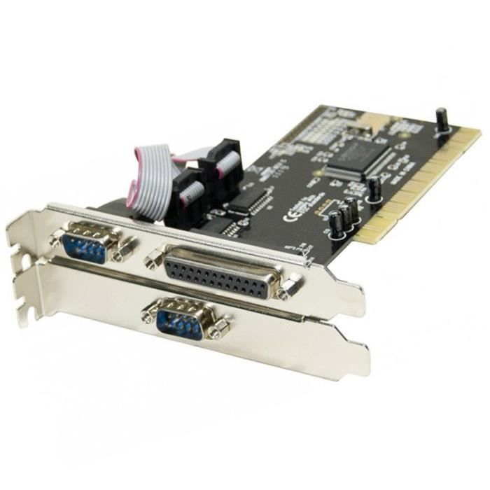 Carte PCI 2 Ports Serie RS-232 1 Parallele EPP-EPC MOSCHIP FG-PIO9835 ...