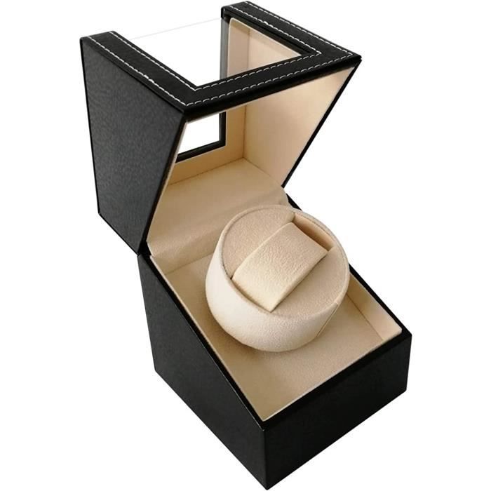 StOswalds Boite Remontoir Montre Automatique Coffret Tourne Montre  Automatique Ecrin pour 1 Montre Noir66 , - Achat/vente remontoir automatique  - Cdiscount