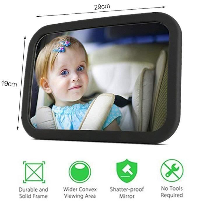 Miroir Siege Arriere Auto Interieur Retroviseur Surveillance Securite Antideflagrant Voir Enfant Bebe Rotation 360 Miroir Cdiscount Puericulture Eveil Bebe