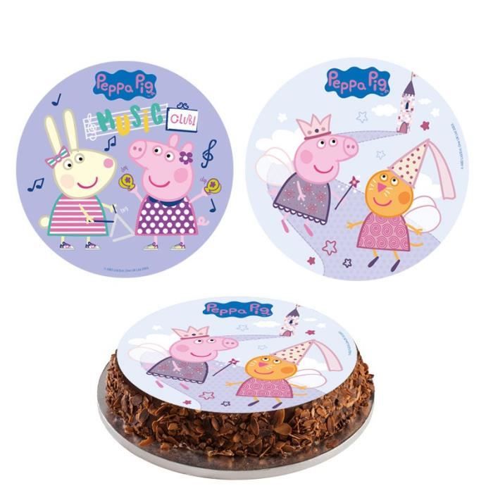 Decoration Gateau Disque Azyme Comestible Anniversaire cm