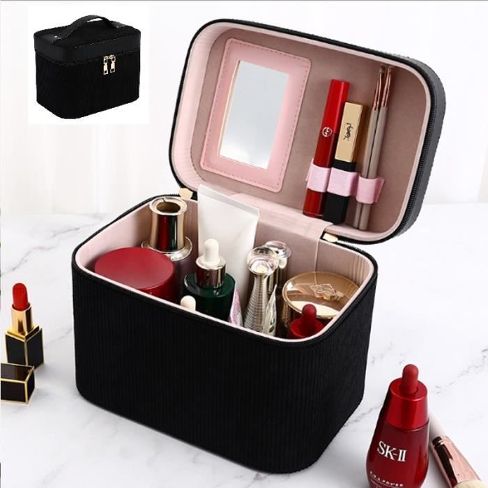 Vanity Case Rigide Femme Trousse Toilette Rigide JASLEN 33x27cm