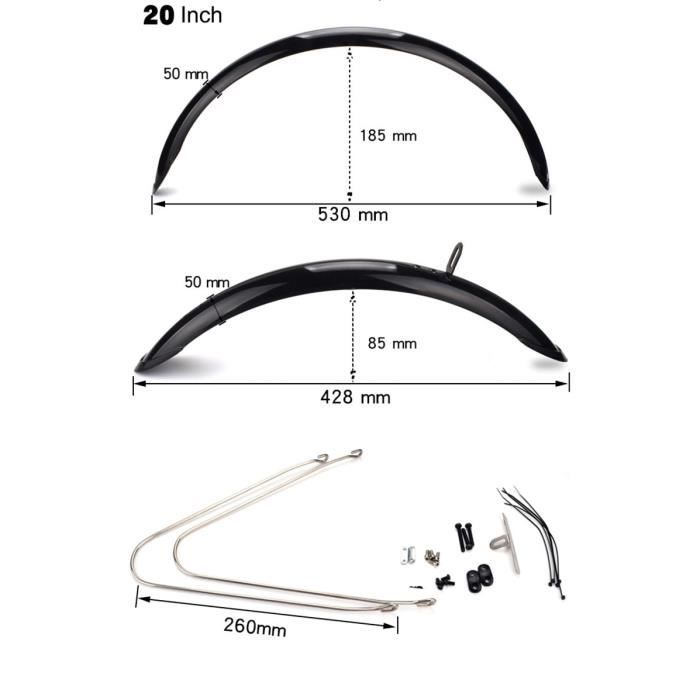 Lot De 1 Paire De Garde-boue Pour Vélo De Route, 700 C, Vintage, Rétro, à Pignon Fixe, Pièces Pratiques En Alliage D'aluminium Argenté (1 Paire