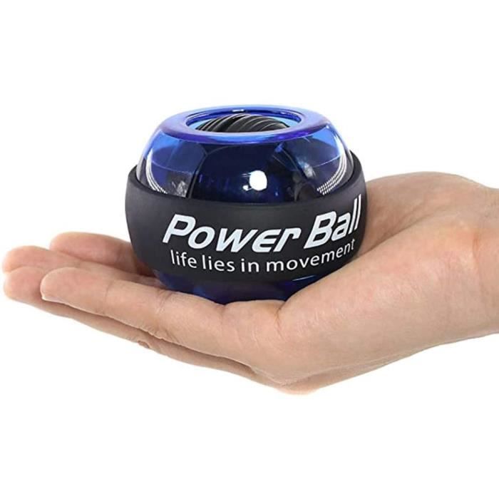 Rouge-sans LED Boule de puissance gyroscopique à LED pour entraînement des muscles du bras Rouge-sans LED Boule de puissance gyroscopique à LED pour entraînement des muscles du bras