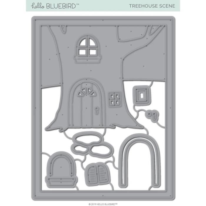 GLOBLELAND Tampons Transparents & Matrices Découpe Chat Anniversaire - Scrapbooking