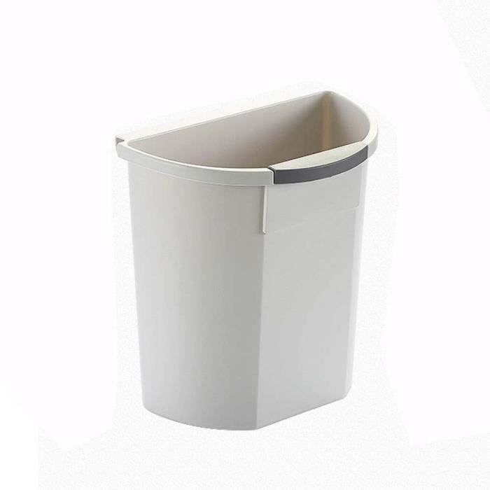 Poubelle Murale Mignonne Pour Cuisine - Bac à Compost Plastique Avec Couvercle