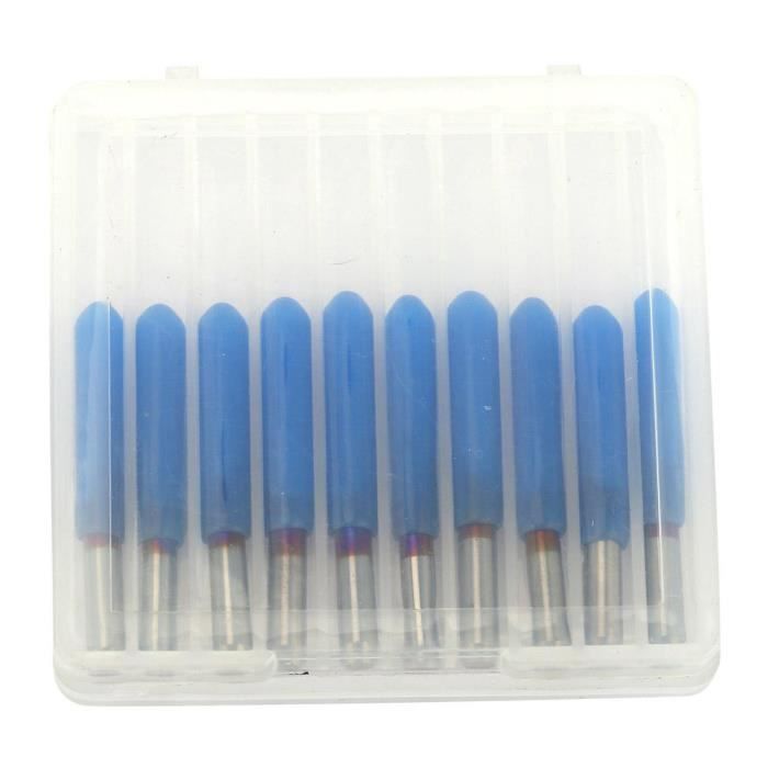 6 Fraises Dentaires En Carbure De Tungstène - Pour Polissage Et Finition - Type FG - Pour Laboratoire Dentaire