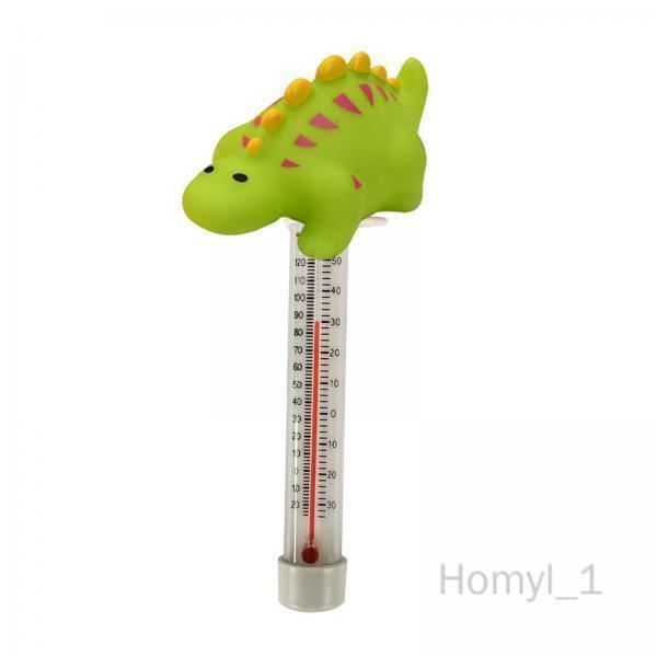 Thermomètre Piscine Flottant Dessin Animé – Thermomètre Bébé & Piscine Facile à Lire Avec Corde, Designs Mignons (Canard, Crocodile, Requin…) – Pour Piscine, Baignoire, Aquarium