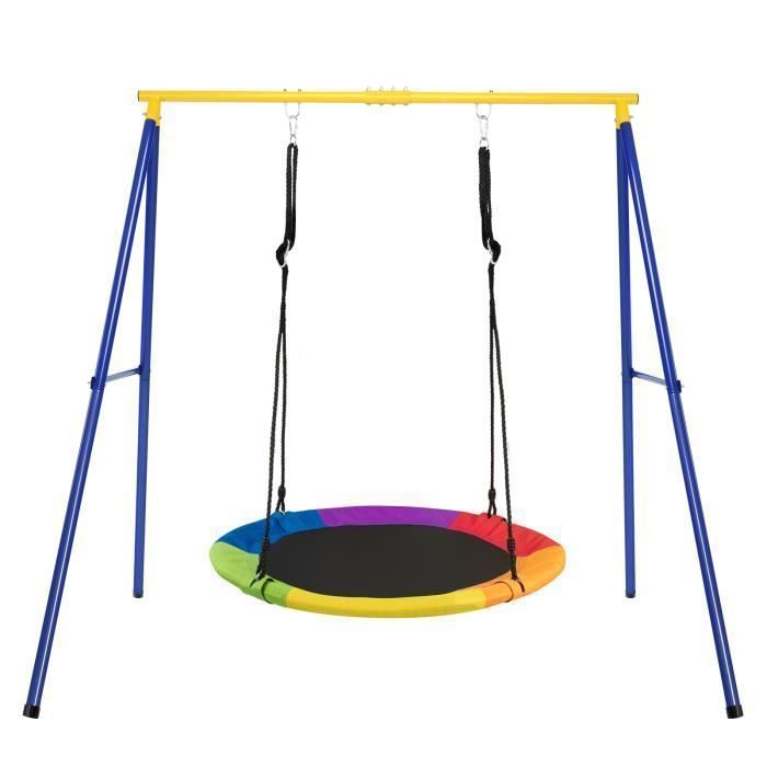 Costway Portique Avec Balancoire Nid D Oiseau Ronde O100cm Pour Enfant Charge 250kg Avec 2 Methodes De Fixation Cordes De Suspension Cdiscount Jeux Jouets Costway Portique Avec Balancoire Nid D Oiseau Ronde O100cm Pour Enfant Charge 250kg Avec 2 Methodes De Fixation Cordes De Suspension Cdiscount Jeux Jouets