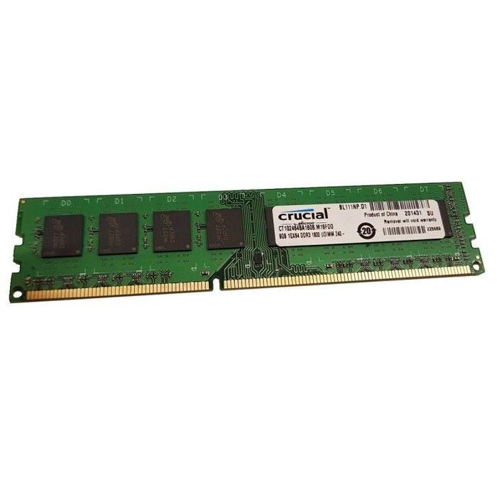 8Go RAM DDR3 PC3-12800U Crucial CT102464BA160B.M16FDD DIMM PC Bureau ...