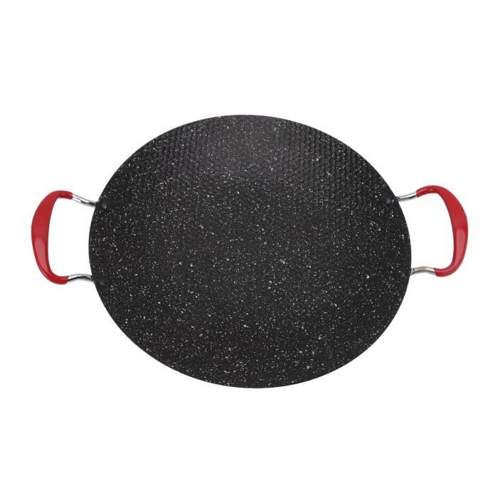 Eosnow Plaque de Barbecue coréenne, poêle circulaire antiadhésive pour