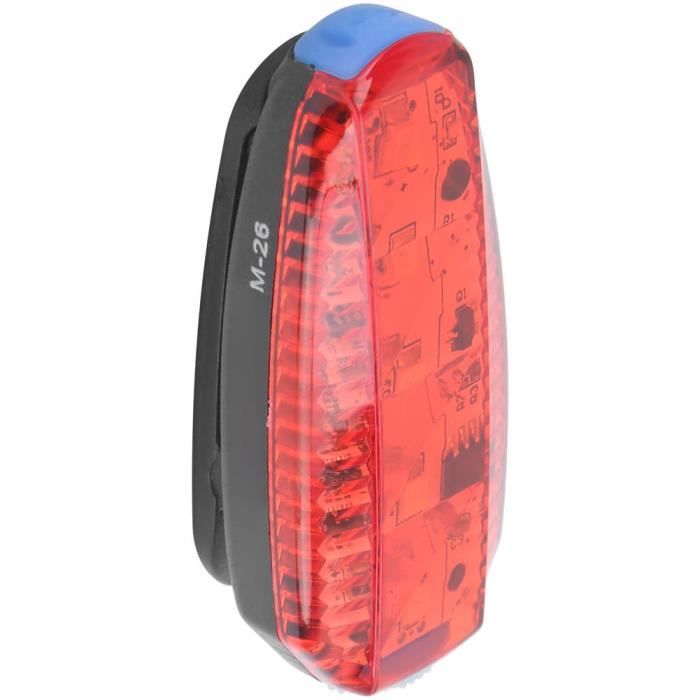 Feu Arrière Vélo MOON M3R LED – Rouge – 2.3 Lumens – Neuf