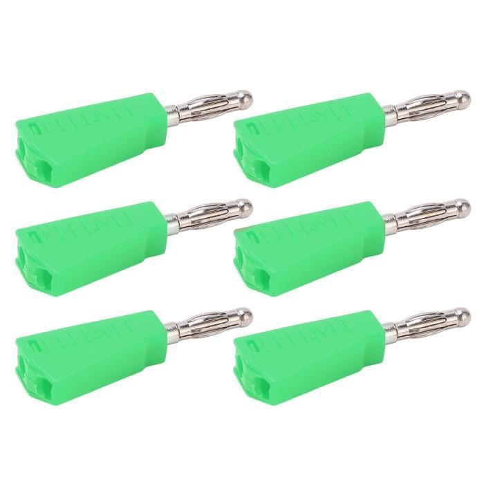 EJ.life Prise Banane Lanterne 10Set Fiche Banane Forte Connectivité