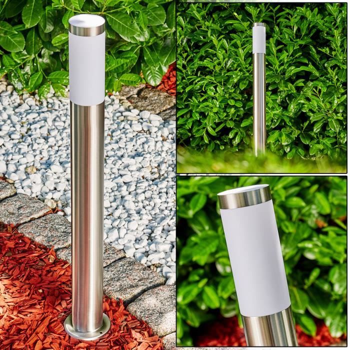 Lampe de sol - HOFSTEIN - Gnocchetta - Métal/plastique - 80 cm - E27 - IP44