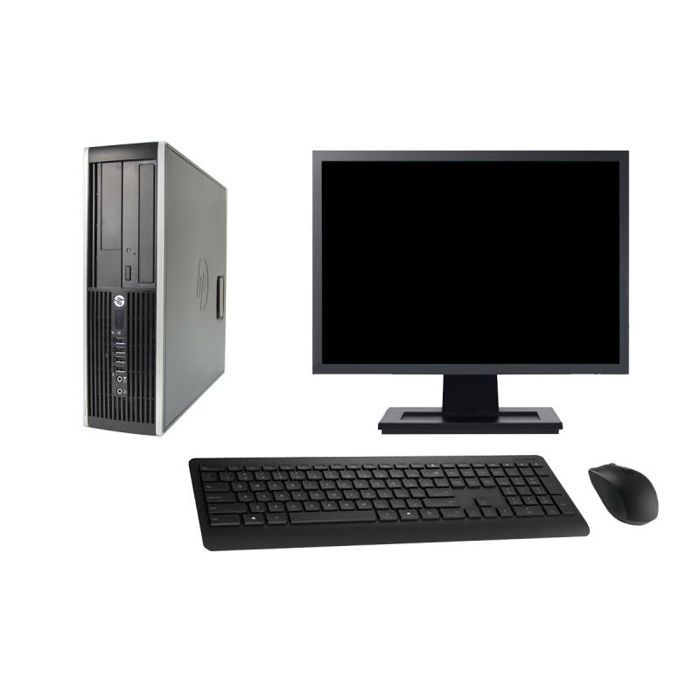 PC HP 8200 Elite SFF Ecran 27 Intel G630 RAM 16Go Disque 1To Windows 10 Wifi - Hewlett packard