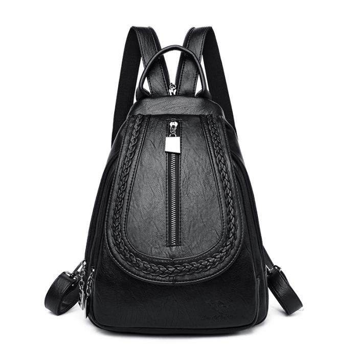 Sacoche Moto Vintage En Cuir PU - Imperméable, Grande Capacité, Fixation Universelle Pour Selle Ou Porte-bagages - 9