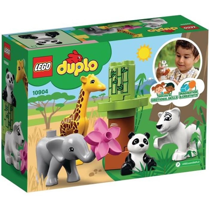 LEGO® DUPLO® Ma ville 10904 Les bébés animaux - Cdiscount Jeux - Jouets