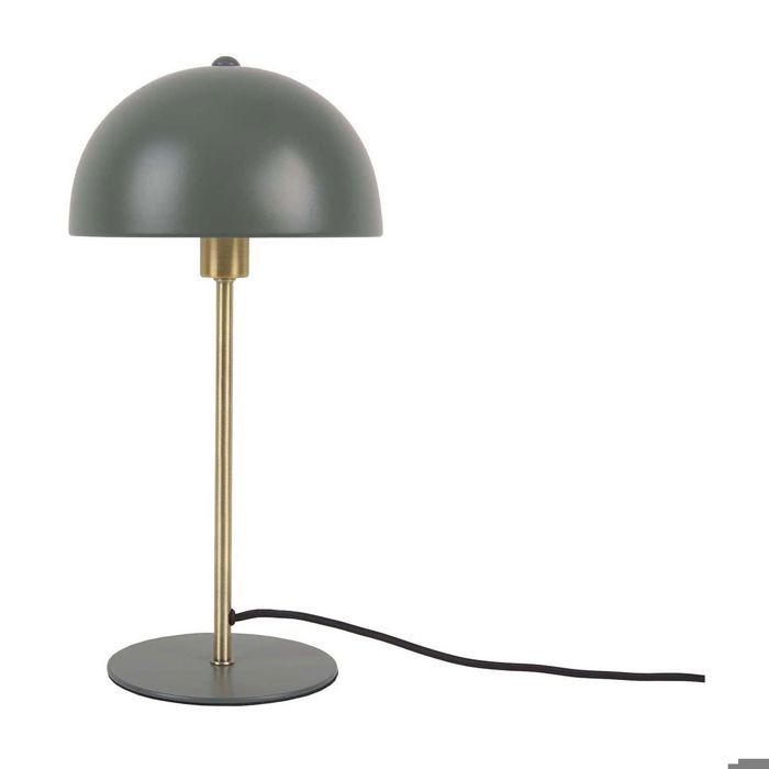 Lampe à poser en métal Bonnet 39 cm vert et noir