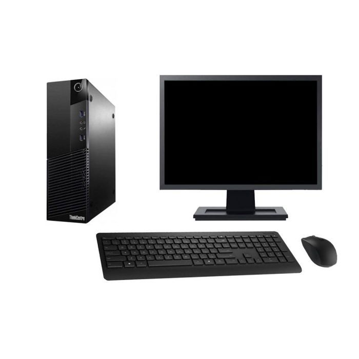 Acheter PC Lenovo M83 SFF Ecran 27 Intel G3220 RAM 32Go SSD 2To Windows 10 Wifi - 619,95 € PC Lenovo M83 SFF Ecran 27 Intel G3220 RAM 32Go SSD 2To Windows 10 Wifi - Lenovo reconditionné disponible sur Cdiscount Seconde Vie