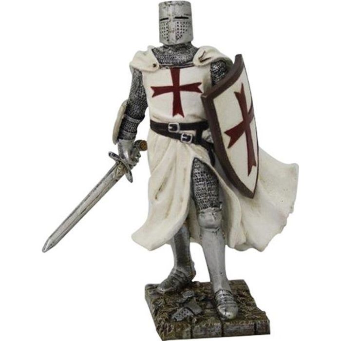 Figurine Chevalier Templier Croise Blanc Gris 18 Cm R2790 Cdiscount Maison Figurine Chevalier Templier Croise Blanc Gris 18 Cm R2790 Cdiscount Maison
