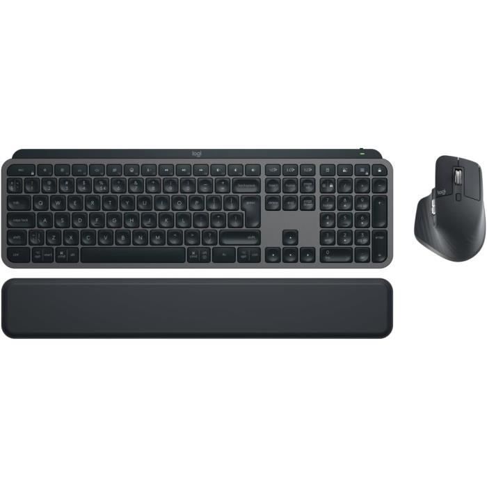 Logitech Mx Keys Combo Clavier Incluse Rf Sans Fil + Bluetoo - vue 2
