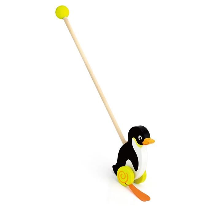 Petit Pingouin En Bois Jeu A Pousser Bebe Enfant 2ans Noir Cdiscount Jeux Jouets Petit Pingouin En Bois Jeu A Pousser Bebe Enfant 2ans Noir Cdiscount Jeux Jouets