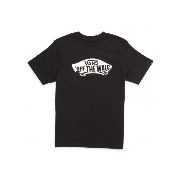 Tee shirt Enfant Vans Off The Wall Noir-Blanc