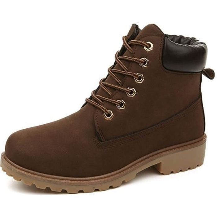 bottines à lacets femme