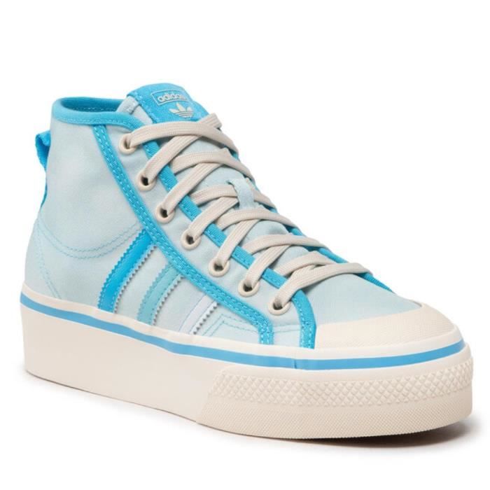 Adidas Chaussures Femme ADIDAS GX4604 Bleu - Dessus Synthétique - Lacets