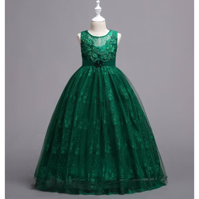 robe princesse verte