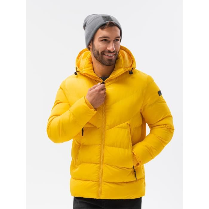 Blouson jaune on sale homme