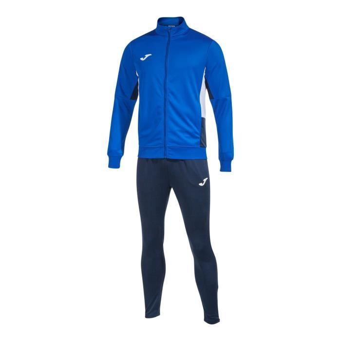 Survêtement enfant Joma Danubio II bleu - sweat zippé & pantalon football indoor manches longues respirant Survêtement enfant Joma Danubio II bleu - sweat zippé & pantalon football indoor manches longues respirant