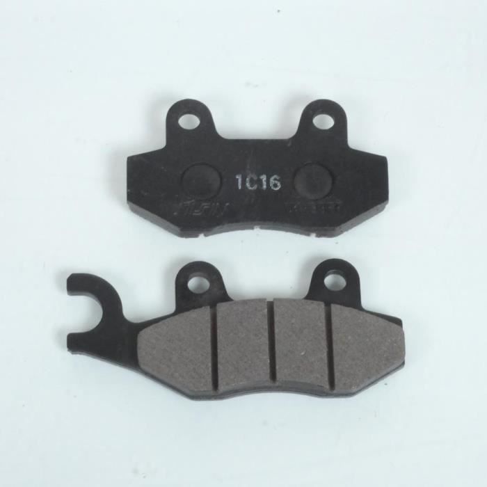 Plaquettes De Frein Tecnium Compatibles Peugeot Satelis 125/ABS 2006-2008 - Paire De Plaquettes Organiques, Fabrication Danemark