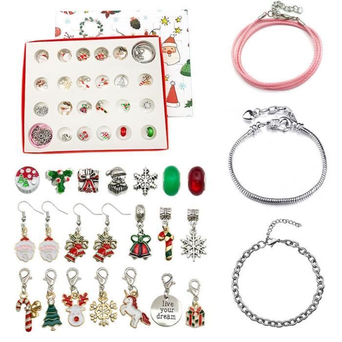 WEVOL Calendrier de lAvent 2023 Enfant Fille, Calendrier de Noël Br