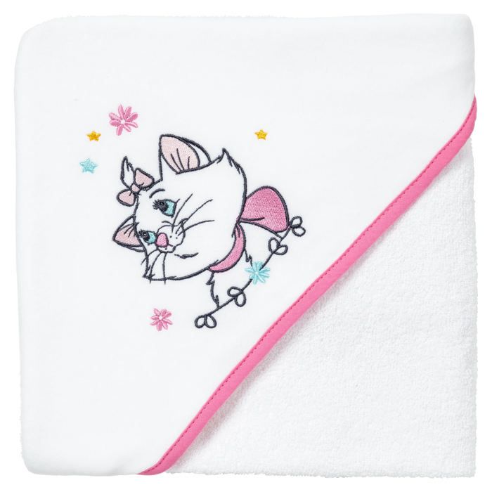 DISNEY Les Aristochats Cape de bain - 80 x 80 cm