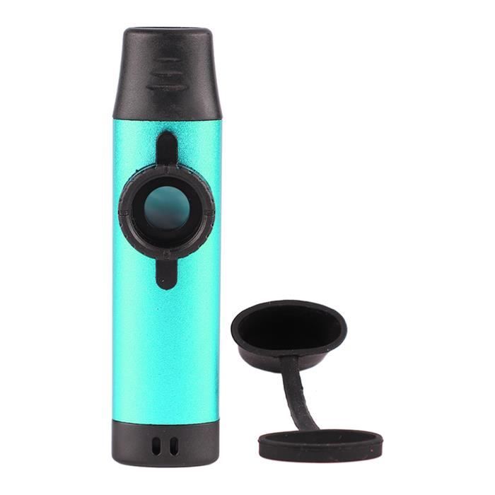 Alnicov Kazoo En Alliage D'aluminium Avec 5 Diaphragmes De Flute Kazoo Et Une Belle Boite Pour Instruments De Musique Ukulele