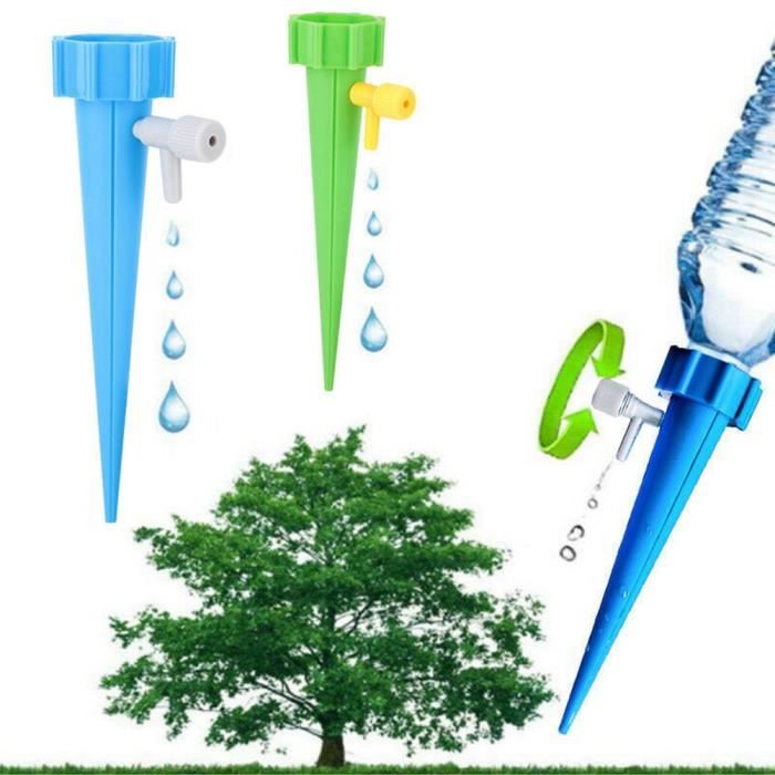 Lot De 4 Pics D'Arrosage Automatique 500 Ml - Ampoules Eau Réutilisables Pour Plantes D'Intérieur