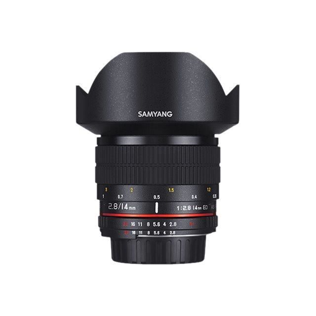 Objectif grand angle Samyang 14 mm f/2.8 AE ED AS IF UMC pour Fujifilm X Mount