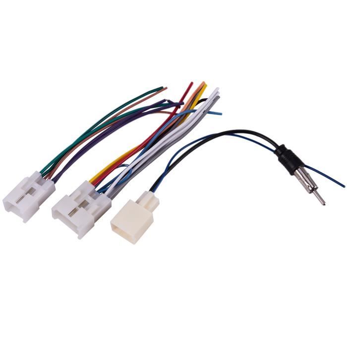 Faisceau Câblage Stéréo Pour Audi Et Porsche Boxster - 16+20 Broches Avec Connecteurs RCA
