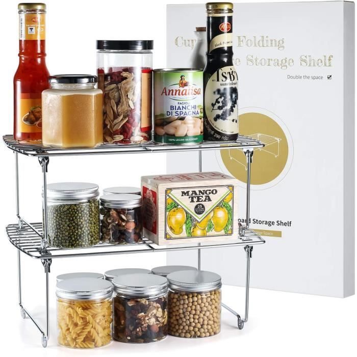 Étagère De Rangement Extensible Pour Cuisine, Garde-Manger, Étagère À