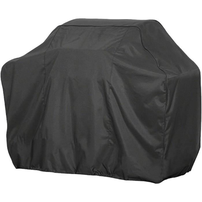 Housse étanche 210D Pour Coffre De Rangement Extérieur - Avec Corde élastique, Taille L 158x76x69 Cm, Noire