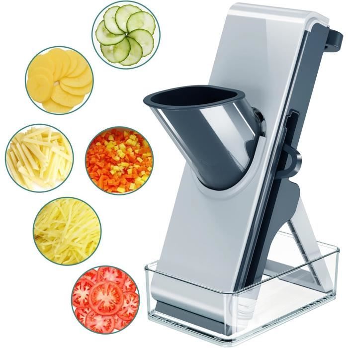 Mandoline, Hachoir À Pommes De Terre, Multifonction, Ustensile De Cuisine, CoupeJulienne, Râpe