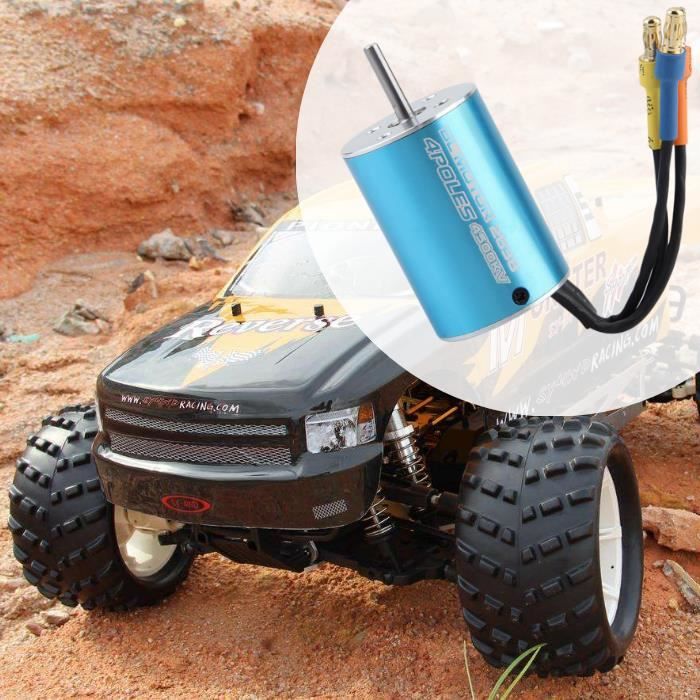 Kit Moteur Brushless 2435 4500KV + ESC 25A SURPASS HOBBY – Pour RC 1/18 1/16, 4 Pôles, 300W, Programmeur Compatible