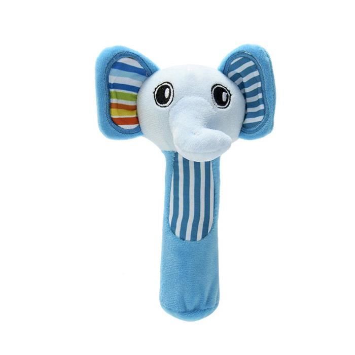 0 3 Annee Bebe Enfants Dessin Anime Mignon Animal Doux En Peluche Hochets A La Main Bells Son Educatif Drole Jouets Main Ho M2469 Cdiscount Puericulture Eveil Bebe