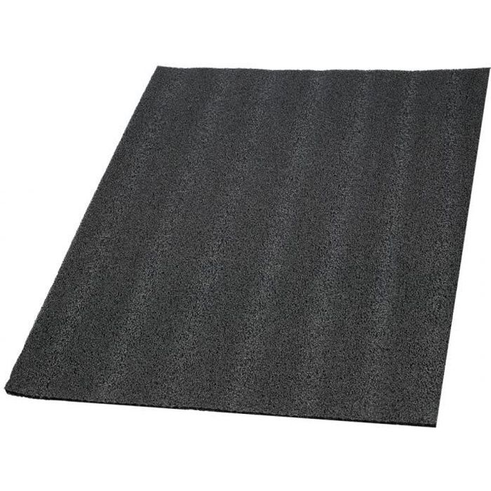 Noir Am/éliore le son et r/éduit le bruit Anti-vibration Tapis en silicone antistatique pour tourne-disque Phonographe LP